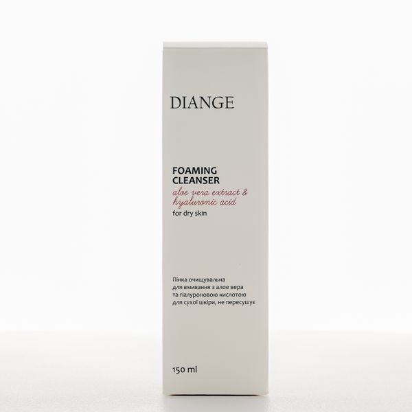 Aloe Vera & Hyaluronic Acid Foaming Cleanser DIANGE